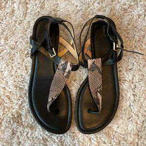 🤩Gently used Cole Haan leather sandals 🩴 👡 only worn five times.size 9.5.
